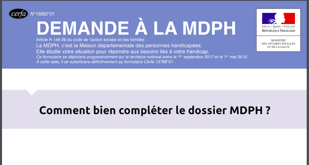 dossier MDPH