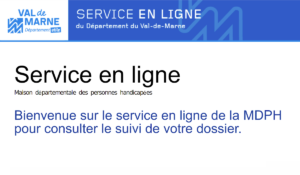 MDPH Val-de-Marne Suivi Dossier | Maison Départementale Du Handicap