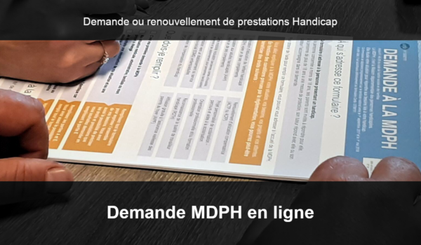 Demande MDPH En Ligne - Nouveau Dossier Ou Renouvellement