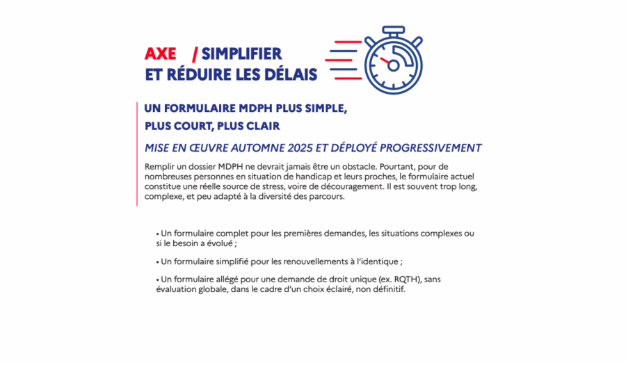 nouveau formulaire mdph 2025