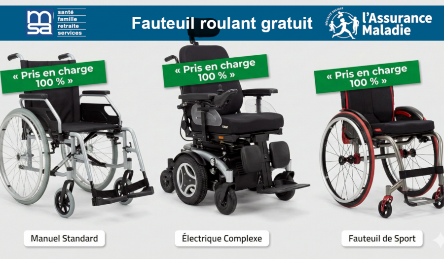 demande de fauteuil roulant gratuit