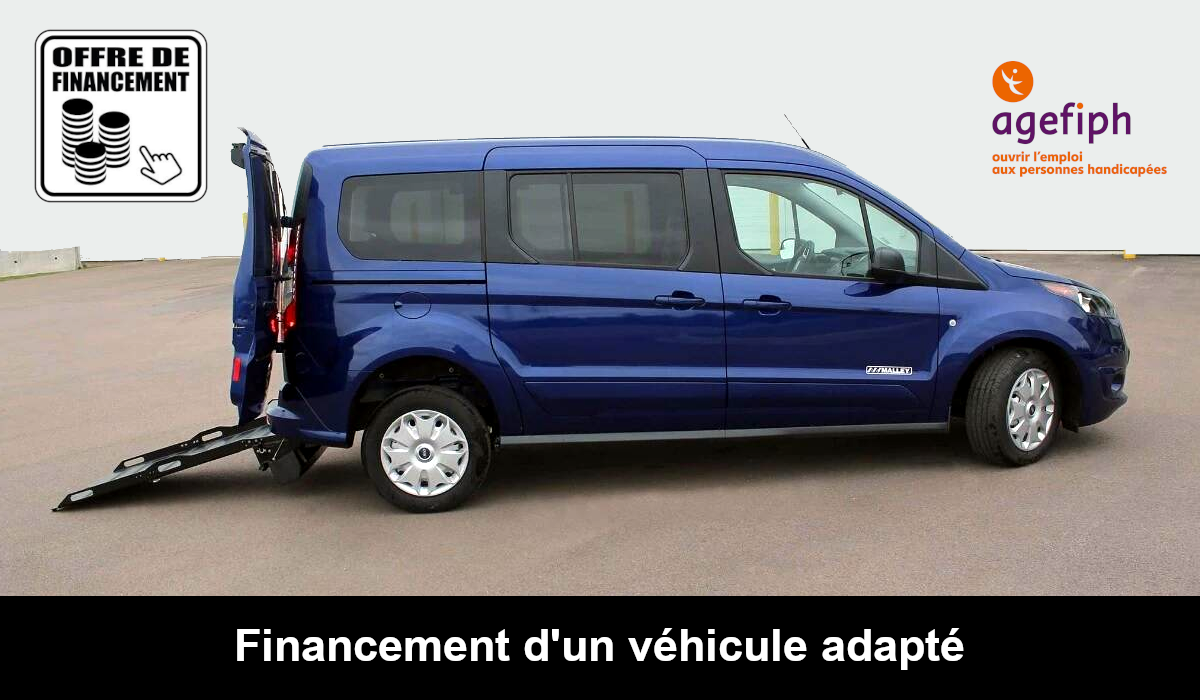 financement d'un véhicule adapté pour le handicap
